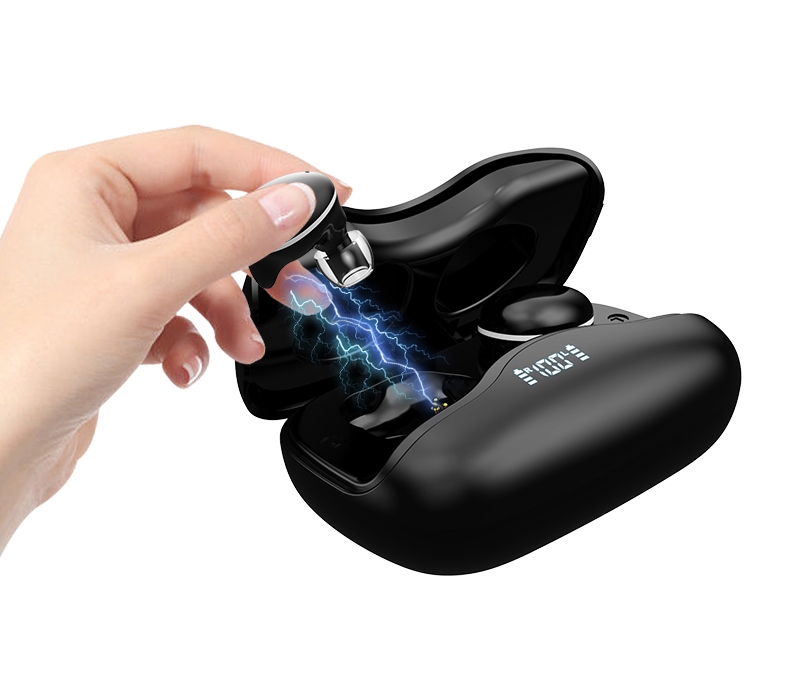 W16 vezeték nélküli Bluetooth fülhallgató akkus töltődobozzal (4)