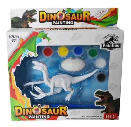 3D dinoszaurusz kifestő készlet kreatív őslény rajongóknak (BBMJ) (1)