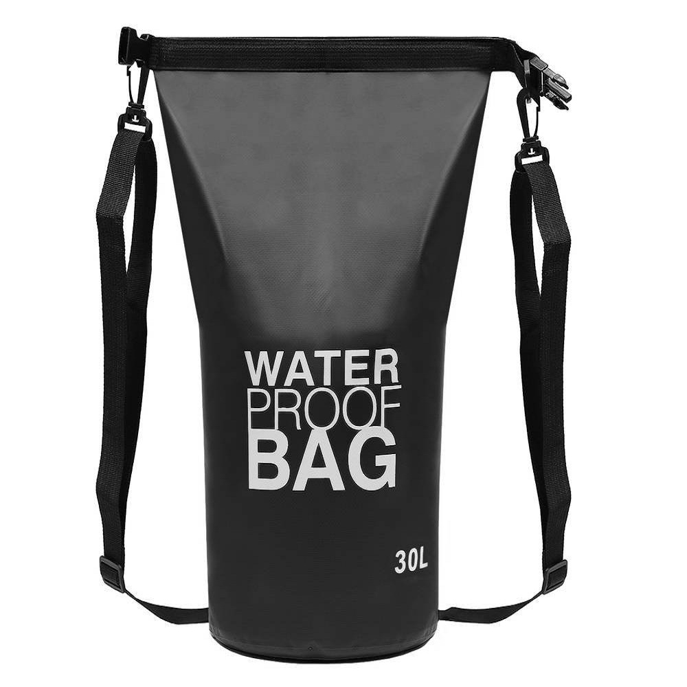PVC anyagból készült praktikus – vízálló táska állítható pánttal – kiránduláshoz, strandoláshoz, sportokhoz – 30 L (BB-6903) (13)