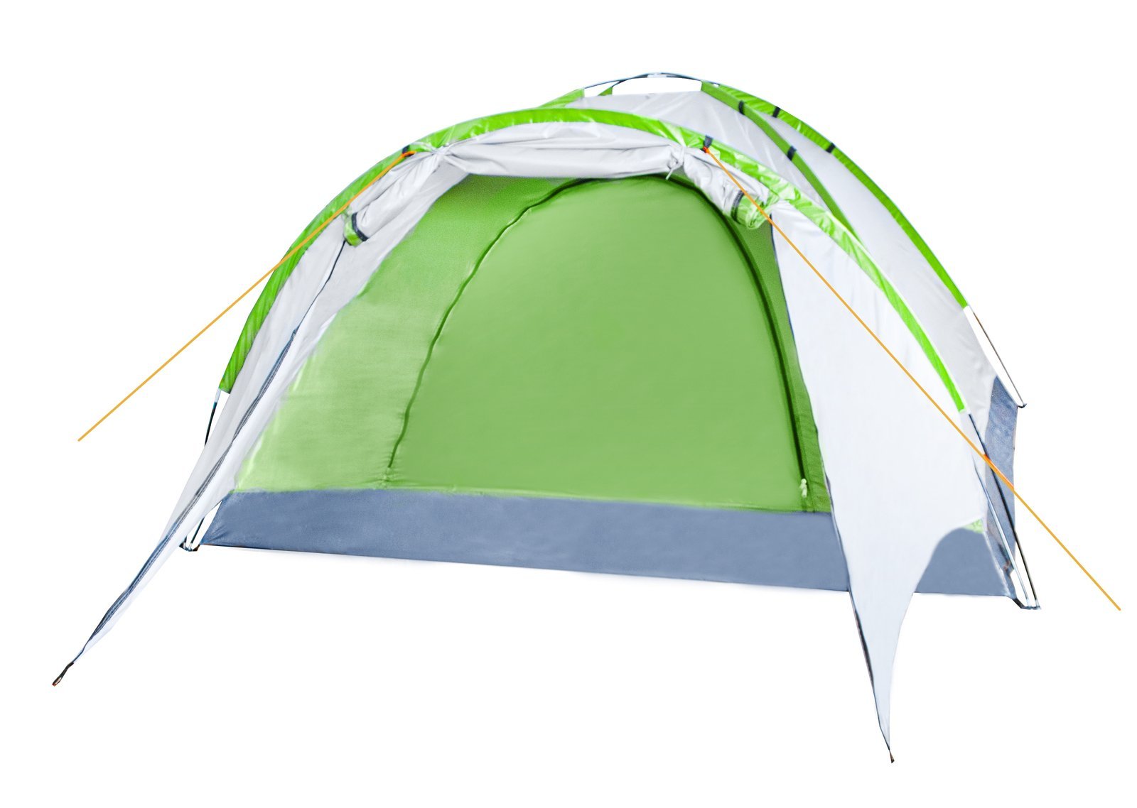 4 személyes tágas, vízálló kemping turista sátor – előtetővel, szúnyoghálóval és szellőzőrendszerrel (BB-10119) (9)