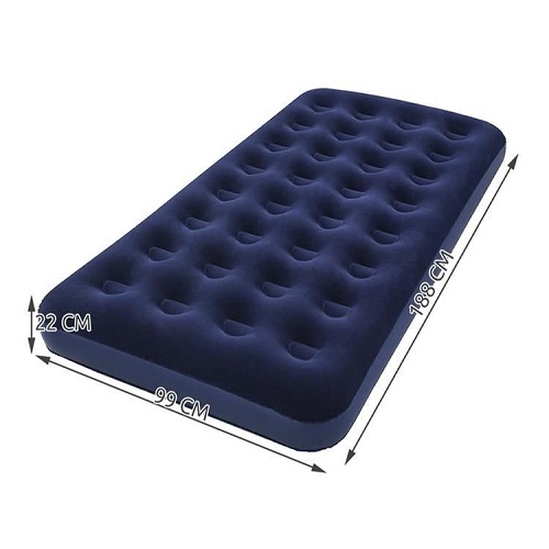 Bestway felfújható egyszemélyes matrac – velúr bársonyhuzattal – 188 x 99 x 22 cm (BB-5301) (2)