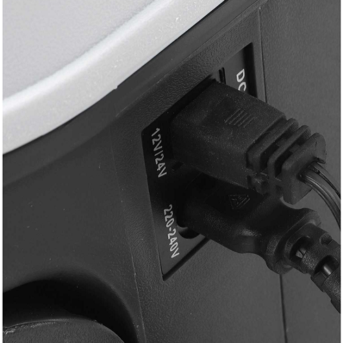 Hordozható elektromos hűtőláda – hűtési és fűtési funkcióval, LCD kijelzővel, kerekekkel és fogantyúval – 35 L (BB-10206) (4)