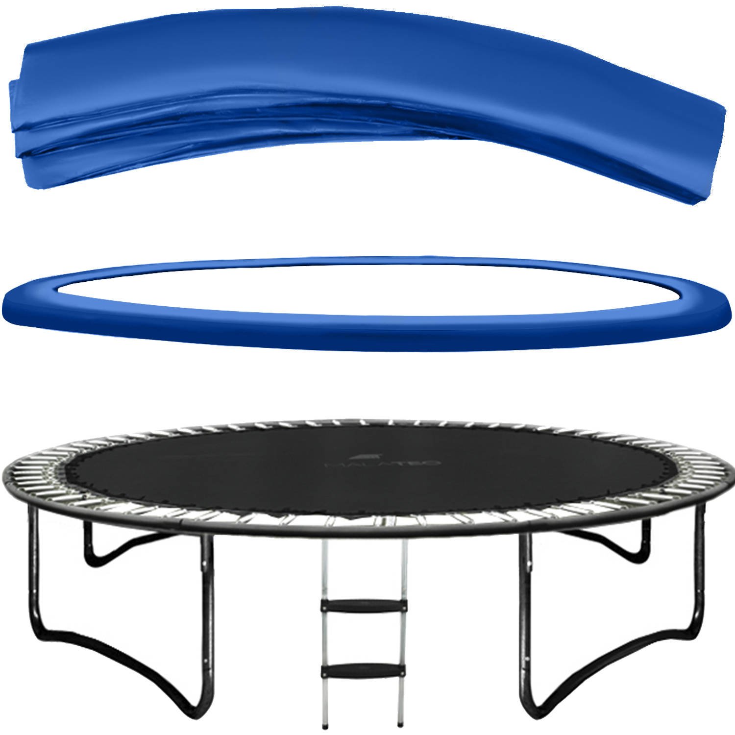 Vízálló rugótakaróvédőhuzat 305-312 cm-es trambulinokhoz – kék (BB-12006) (2)